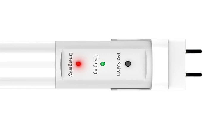emergency t8 LED tube light with battery