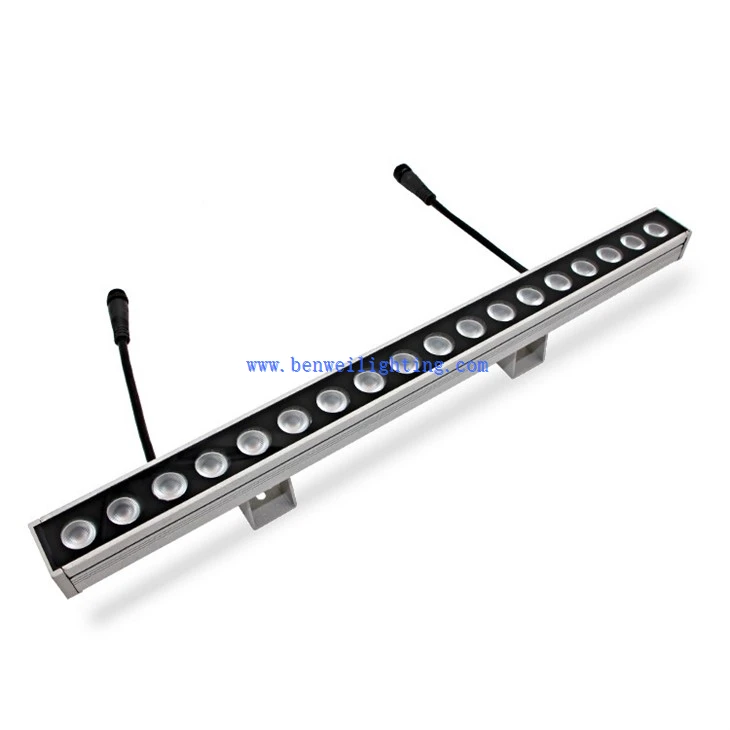 Narrow Beam Linear Led Wall Washer Light For Outdoor Building