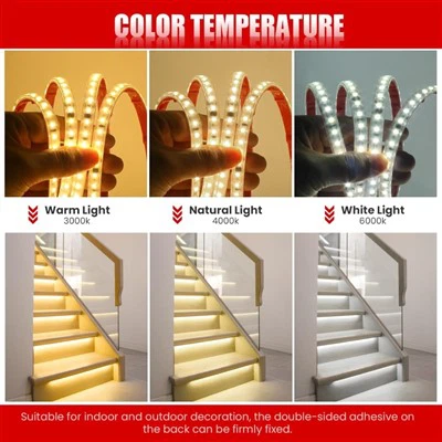 Led Şerit Işıklar Beyaz Kendinden-Yapışkanlı 10W