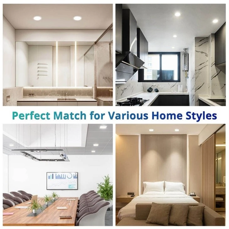 Square Recessed Conceal Led Panel Lamp Light high quality